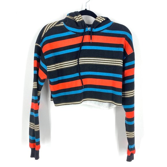 Out from Under | Striped Cropped Hoodie Size XS - Picture 2 of 9